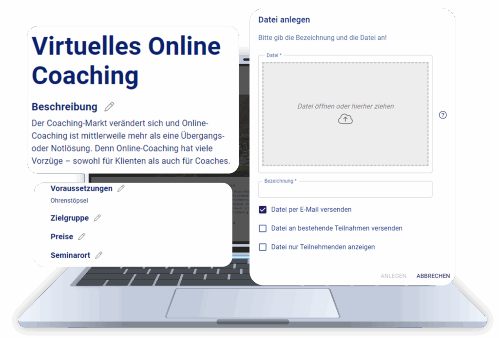 Dozierendenportal Für Betreuende Und Coaches
