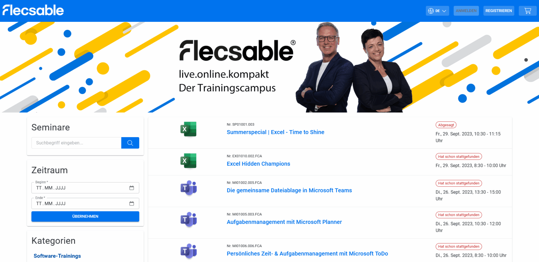 Buchungsportal flecsable GmbH