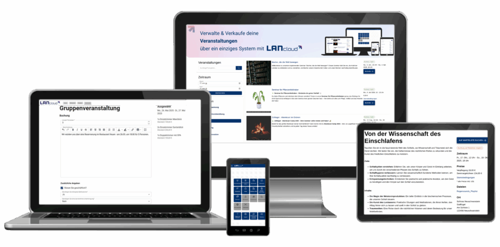 Gruppenveranstaltungen