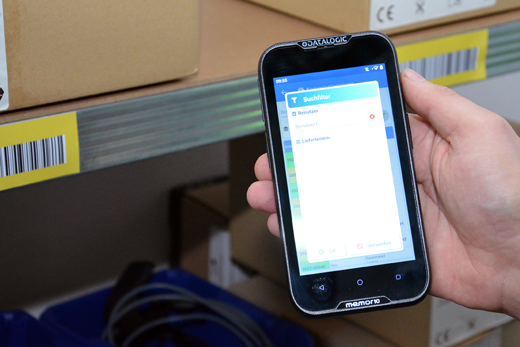 Lagerdigitalisierung mit mobiler Datenerfassung