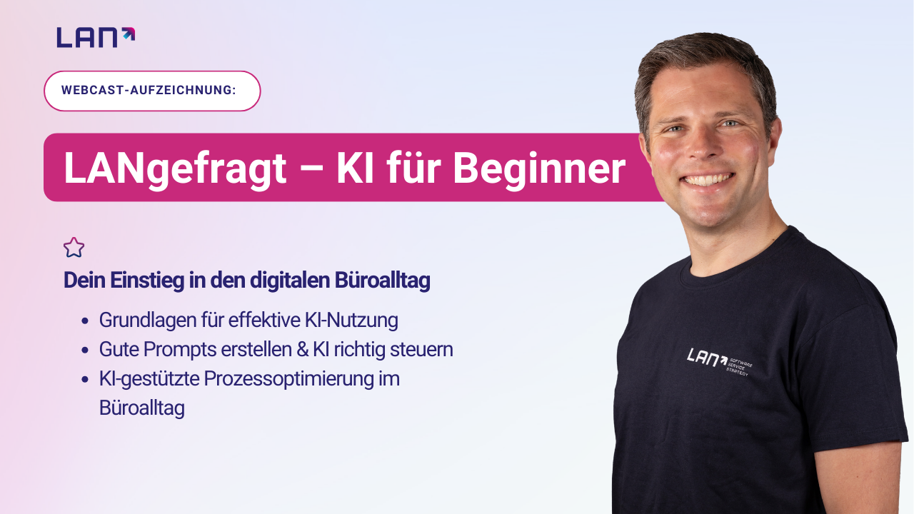 AUfzeichnung des Webinars: LANgefragt – KI Für Beginner