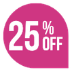 25 % Rabatt