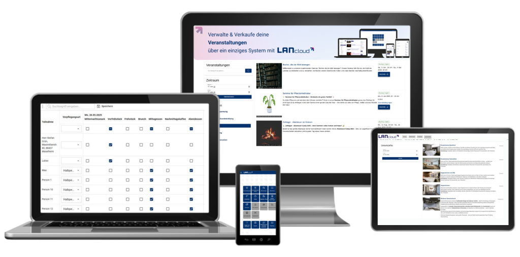 LANcloud Gruppenhausverwaltung