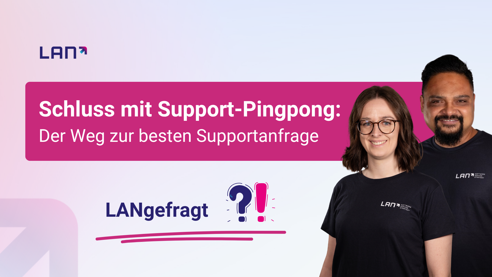 LANgefragt Support Pingpong