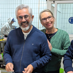 Esmail und Katrin Akbari