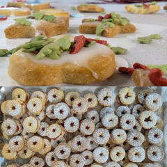 Leckere Plätzchen bereit zum vernaschen